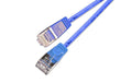 Slim Wirewin Pachkabel: U/FTP, 7.5m, blau Cat.6, AWG36, 100% Kupfer, geschirmt, 4mm