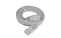 Wirewin Slim Patchkabel: UTP, 0.15m, grau Cat.6, AWG36, Klinkenschutz, Längenaufdruck