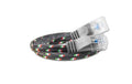 Wirewin Slim Toughkabel: UTP, 0.5m, grau Cat.6, AWG36, Klinkenschutz, Nylonmantel