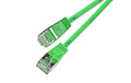 Slim Wirewin Pachkabel: U/FTP, 1m, grün Cat.6, AWG36, 100% Kupfer, geschirmt, 4mm