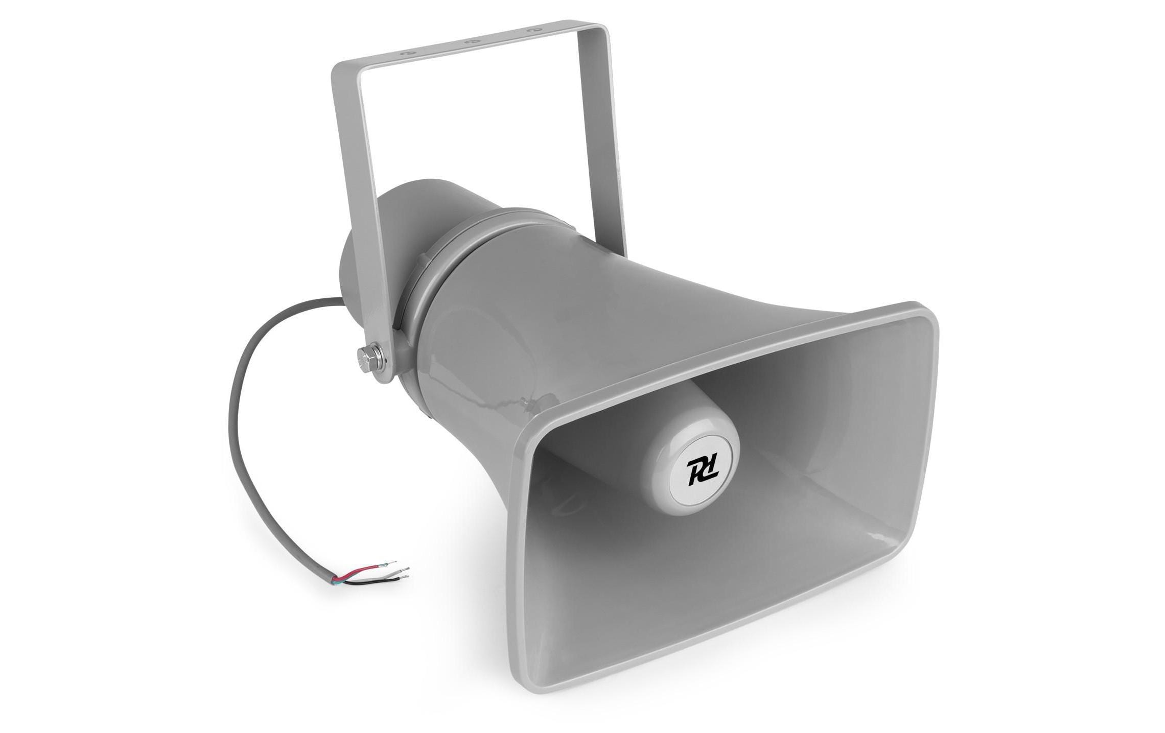 Power Dynamics HS20 Horn Lautsprecher 20W, 100V, IP66, inkl. Montagebügel