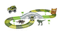 Amewi Magic Traxx Bahn Dino-Park Mini Set 108 Teile, mit Brücke