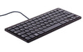 Raspberry Pi Tastatur DE schwarz/grau