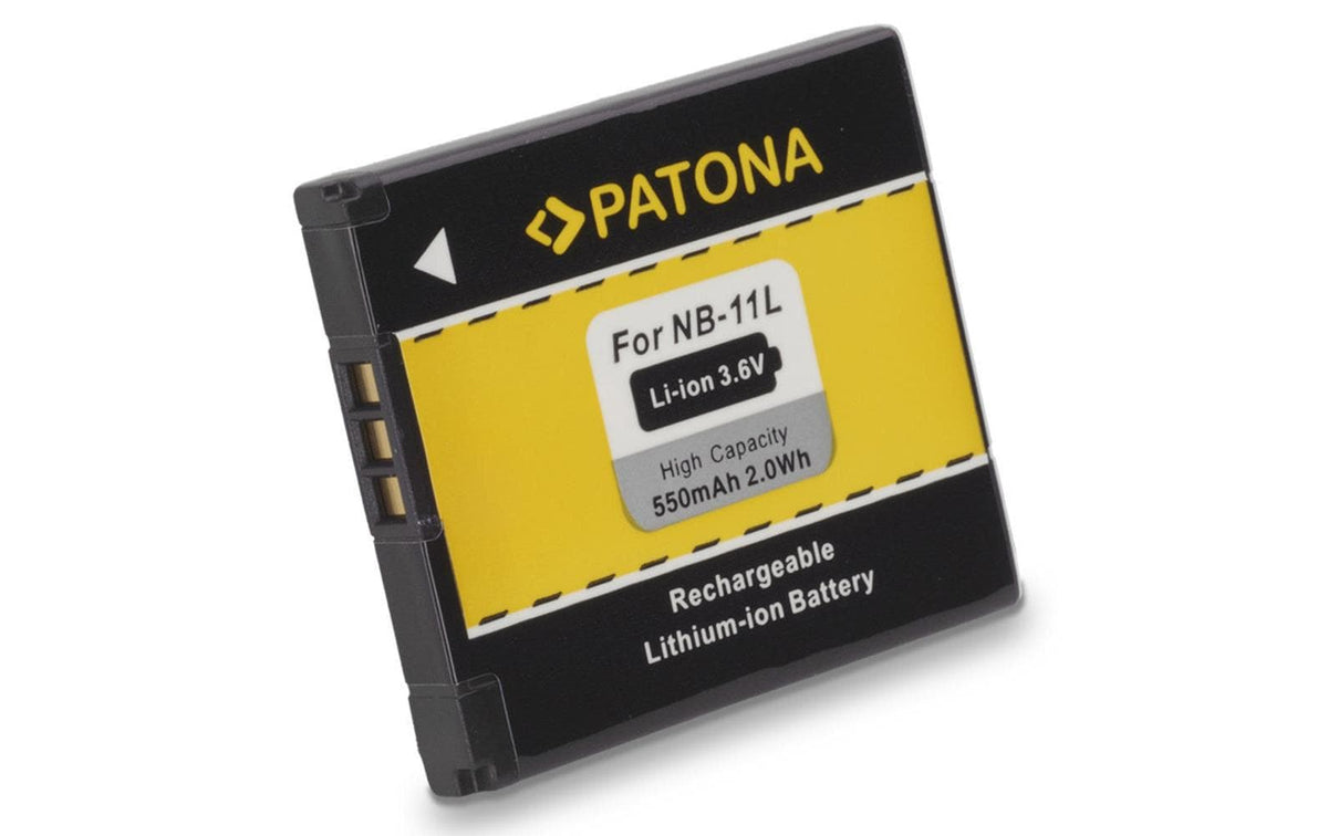 PATONA Akku NB-11L, 550 mAh / 3.6V für Ixus 285HS/180/175