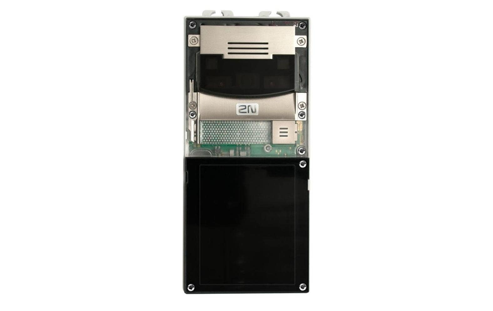 2N LTE Verso 1 Ruf + HD Kam, Silber Basiseinheit, Modular, HD Kamera, 4G
