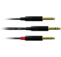 Cordial CFY 0.9 VPP 6.3mm St-Jack - 2x 6.3mm Mo-Jack, 0.9m
