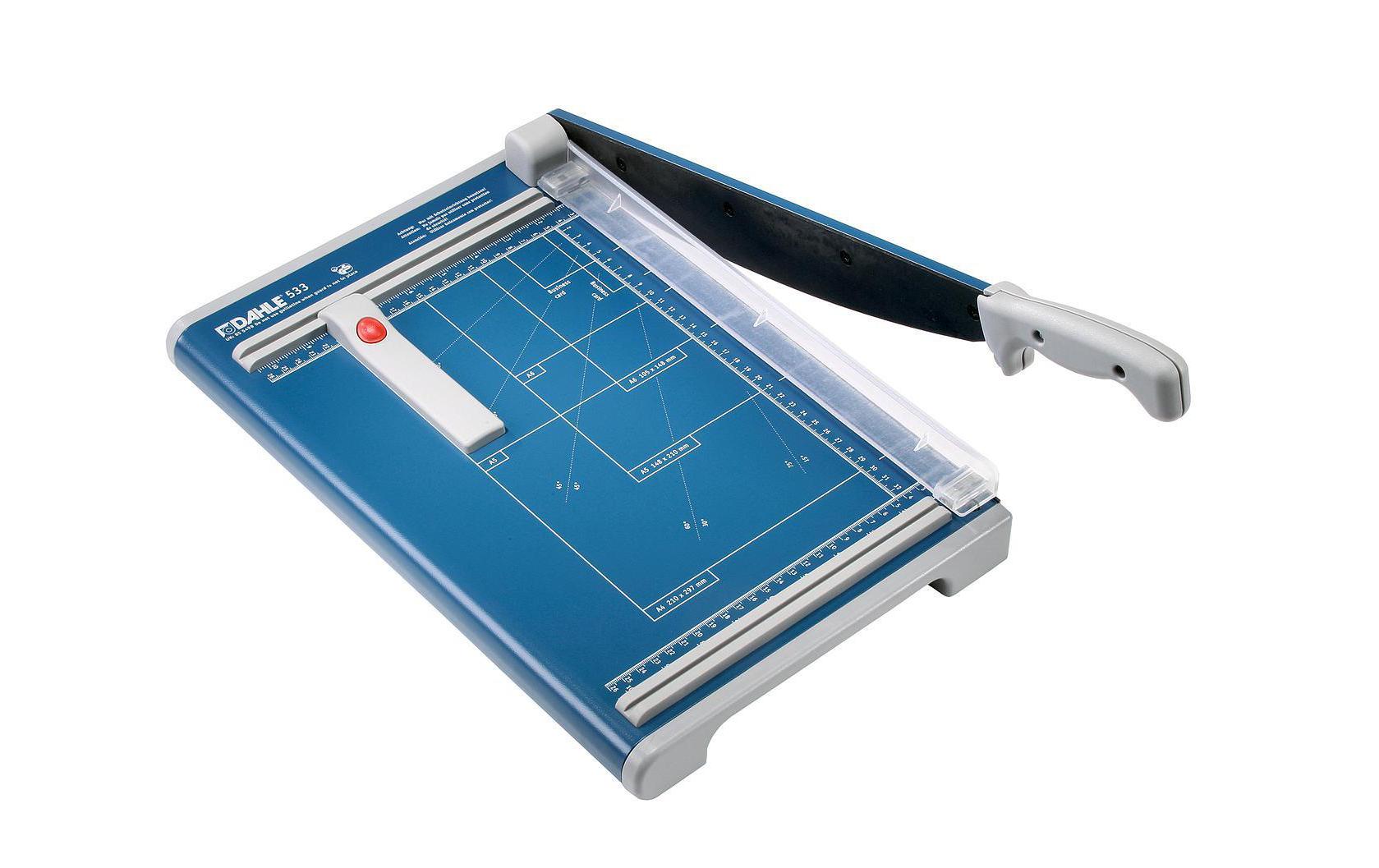 Dahle 533 Hebel-Schneidemaschine Handpressung, A4
