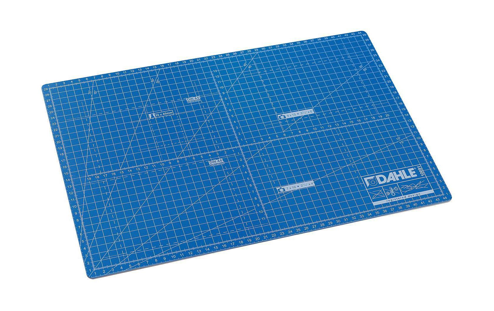 Dahle 10691 Schneidematte 30 x 45 cm Kunststoff, 450 x 300 mm, blau