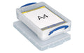 Really Useful Box 4.0 Liter klar Kunststoffbox, 395x255x088