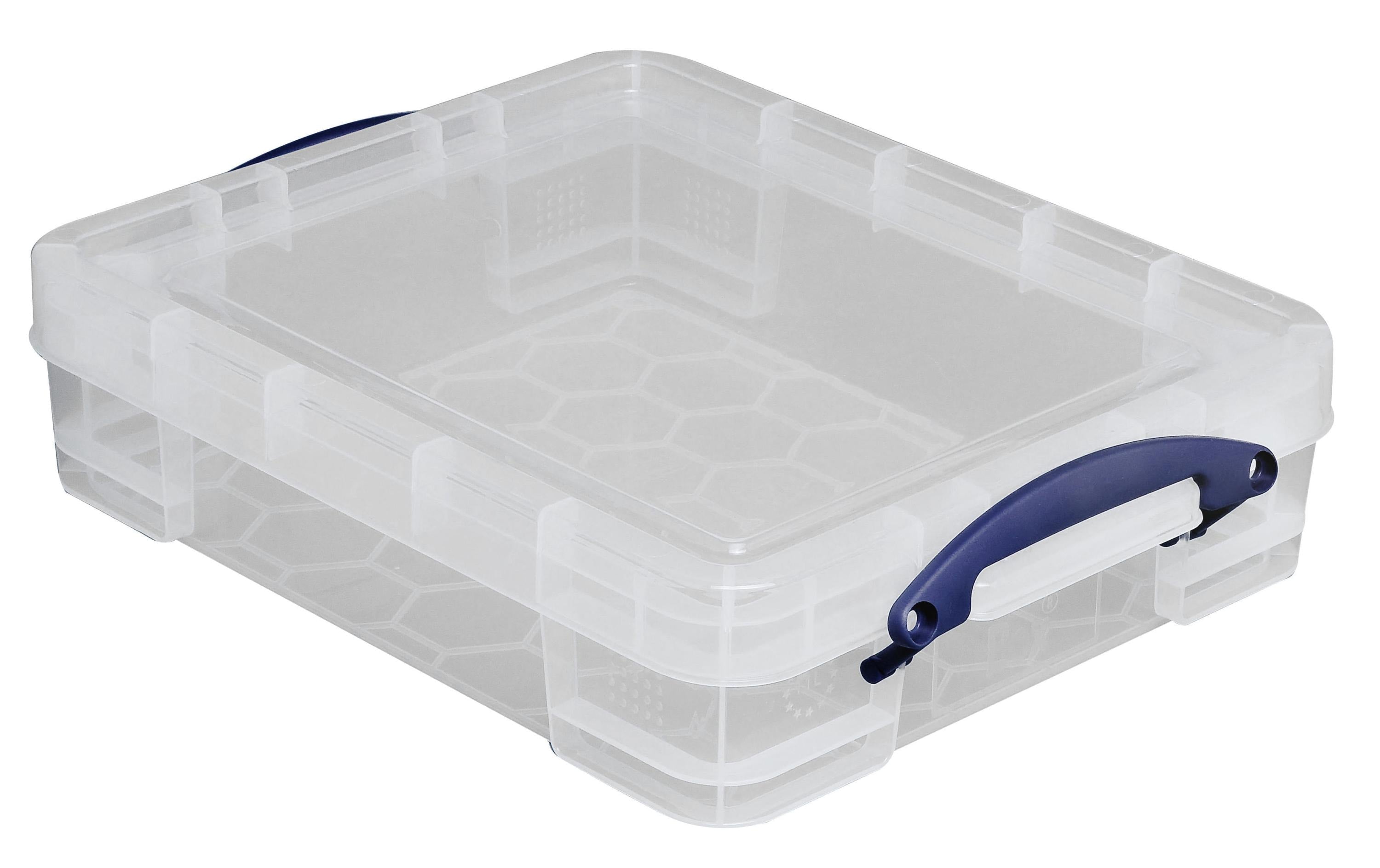 Really Useful Box 11.0 Liter klar Kunststoffbox, 456x356x120
