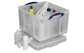 Really Useful Box 42.0 Liter klar Kunststoffbox, 520x440x310