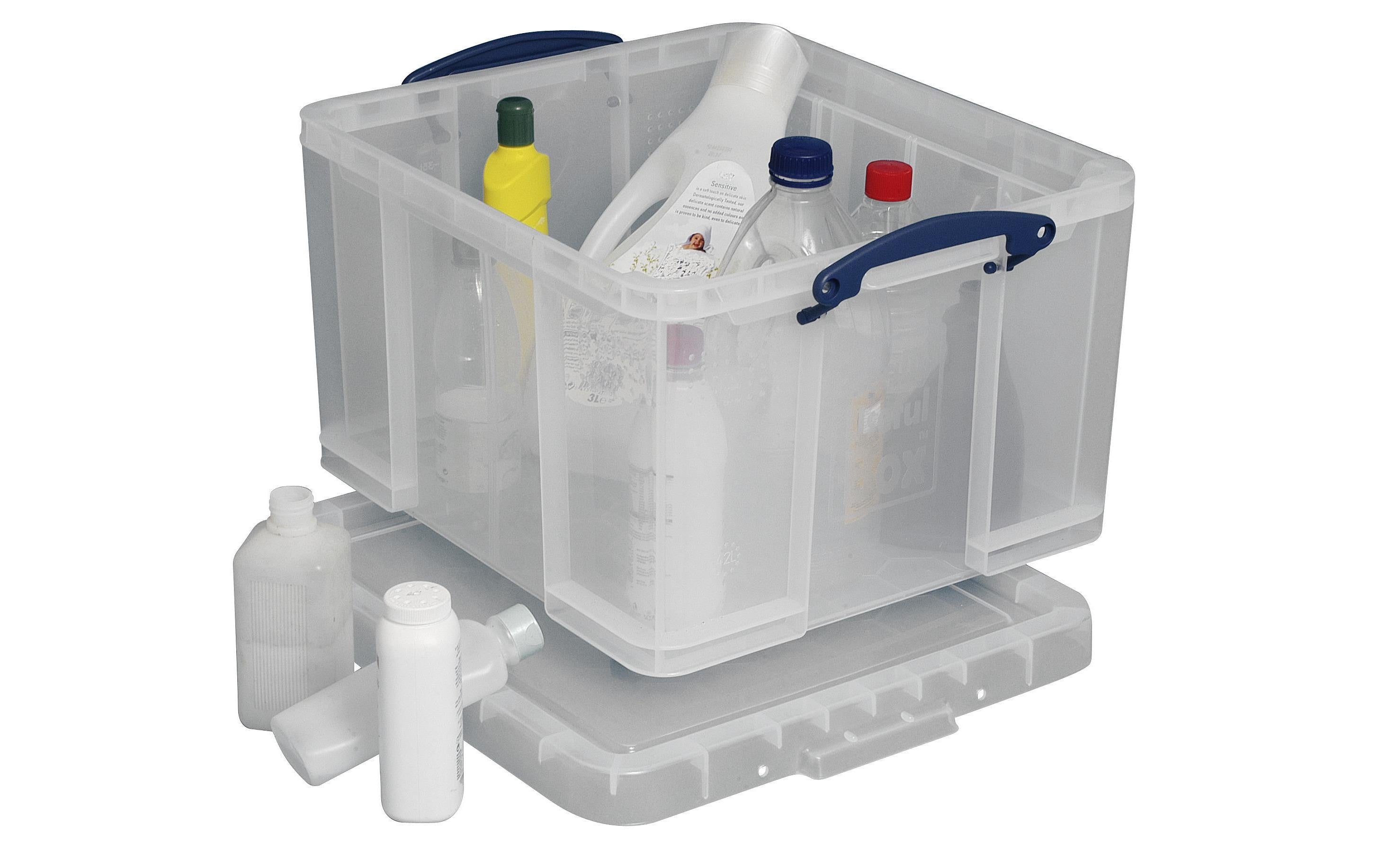 Really Useful Box 42.0 Liter klar Kunststoffbox, 520x440x310