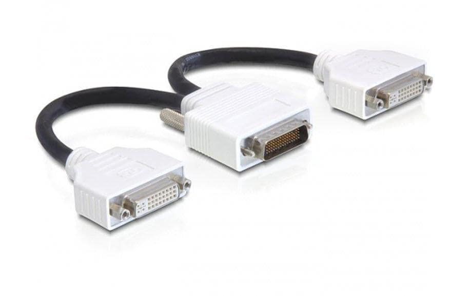 Delock DMS-59 zu 2x DVI Adapter, 20cm