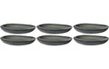 Villeroy & Boch Lave Suppenteller grau 6 Stück, 28cm