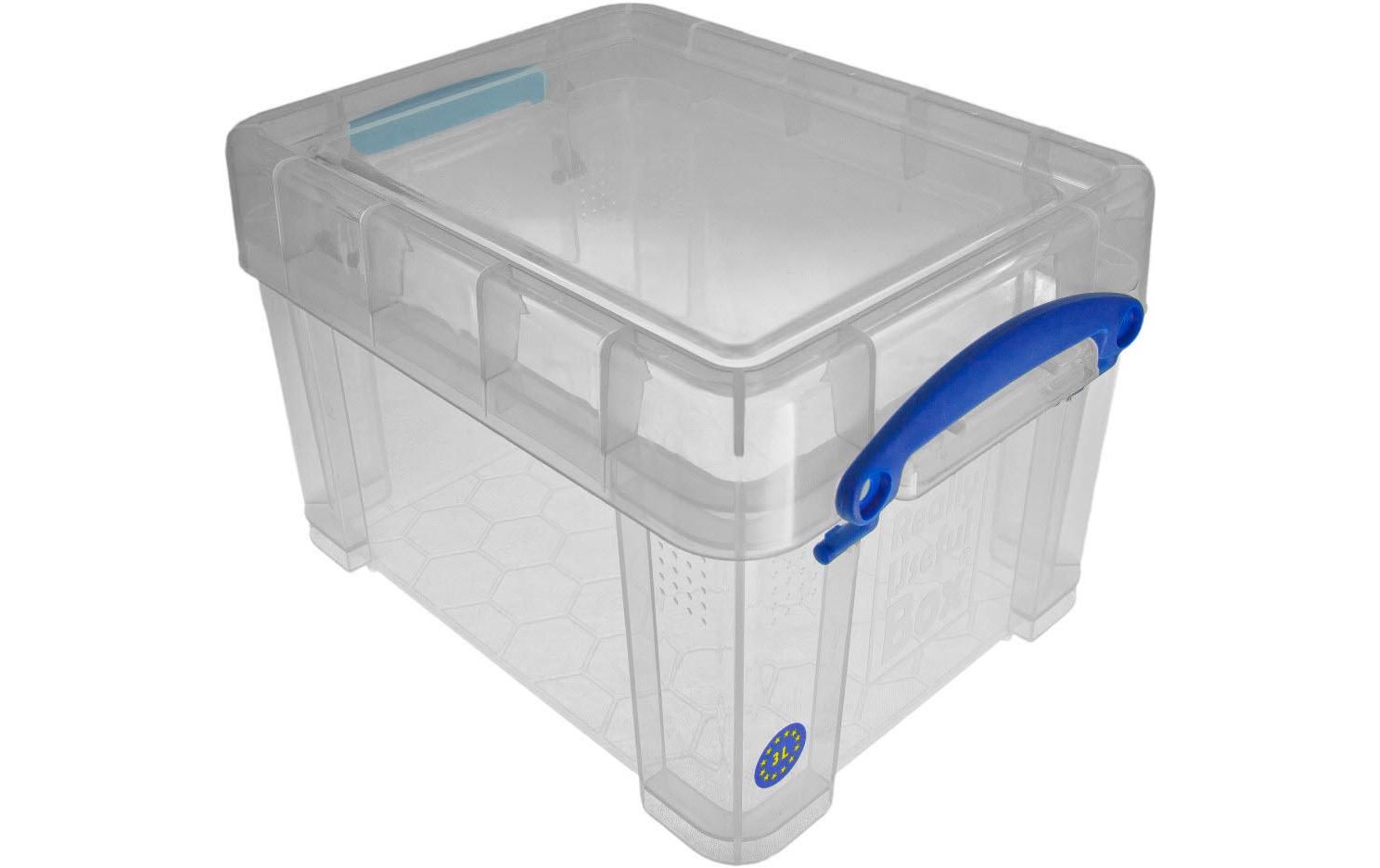 Really Useful Box 3.0 Liter klar Kunststoffbox, 245x180x160