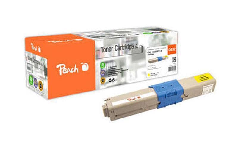 Peach Toner OKI 46508713 yellow 1500 Seiten, zu C332/MC363