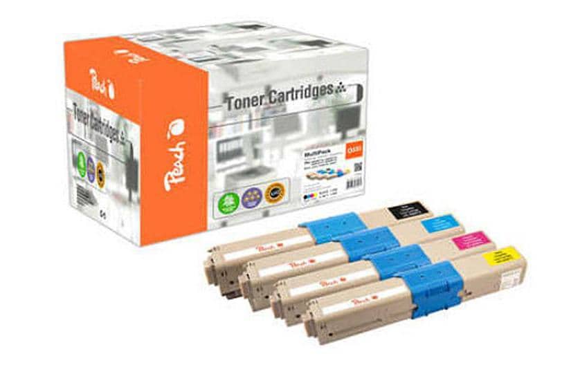 Peach Toner OKI C332-series MultiPack bk, c, m, y, zu C332/MC363