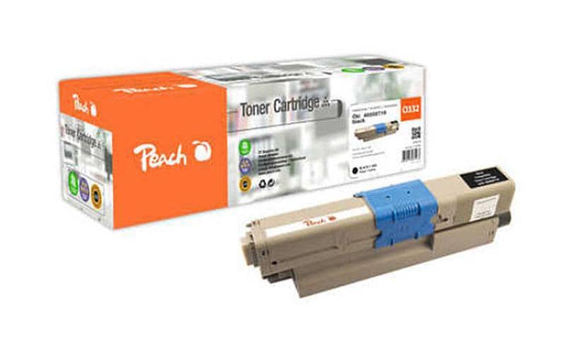 Peach Toner OKI 46508716 black 1500 Seiten, zu C332/MC363