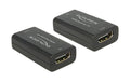 Delock HDMI Repeater, 4K bis 30m 3840 x 2160 @ 30 Hz High Speed mit Ethernet