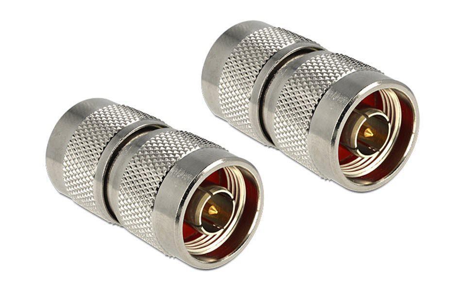 Delock N-Stecker zu N-Stecker Adapter Gender Changer, outdoorgeeignet