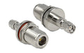 Delock N-Buchse zu RP-SMA Stecker Adapter 5cm Länge, Zum Einbau geeignet