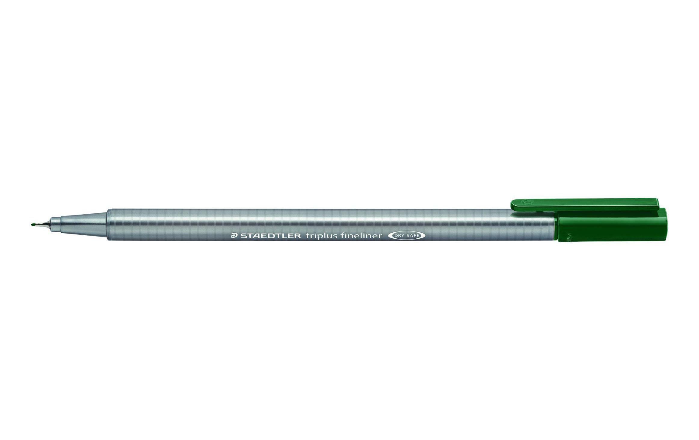 STAEDTLER 334 Fineliner triplus 0,3 pale superfeine,metallgefasste Spitze,ca.0,3mm