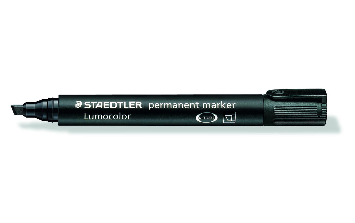 STAEDTLER 350 Marker Lumoc. Perm. schwarz Strichstärke:ca.2-5mm,Schreibfarbe:schwarz