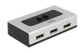 Delock 2Port Displayport Switchbox Ein Monitor/Beamer an 2 PCs, manuell