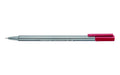 STAEDTLER Fineliner triplus 0,3 Karminrot superfeine,metallgefasste Spitze,ca.0,3mm