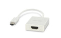 LMP USB-C 3.1 zu HDMI 2.0 Adapter Aluminium Gehäuse, silber