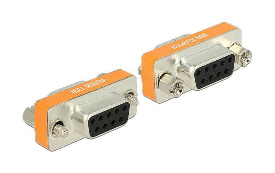 Null Modem Adapter DB9F zu DB9F Buchse-Buchse