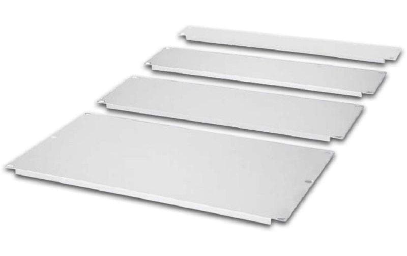 19" WIREWIN 1HE Blindblende, grau