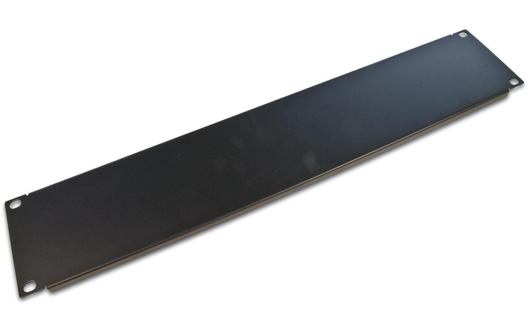 19" WIREWIN 2HE Blindblende, schwarz