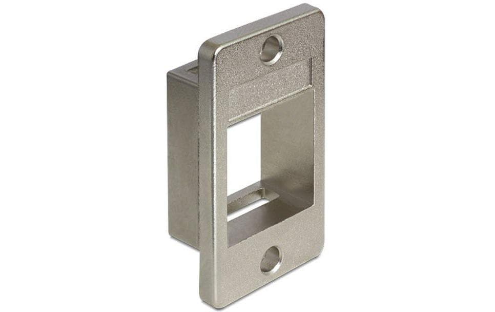 Delock Keystone Leergehäuse für Geräteinbau 4er-Set für bis 4 Module