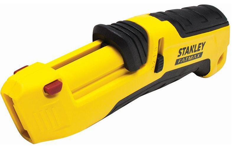 Stanley FatMax Sicherheitsmesser m.4 Kling. mit 3-Seiten-Schieber, Kunststoff