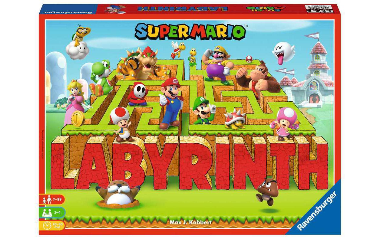 Gesellschaftsspiel Super Mario Labyrinth Alter ab: 5-10