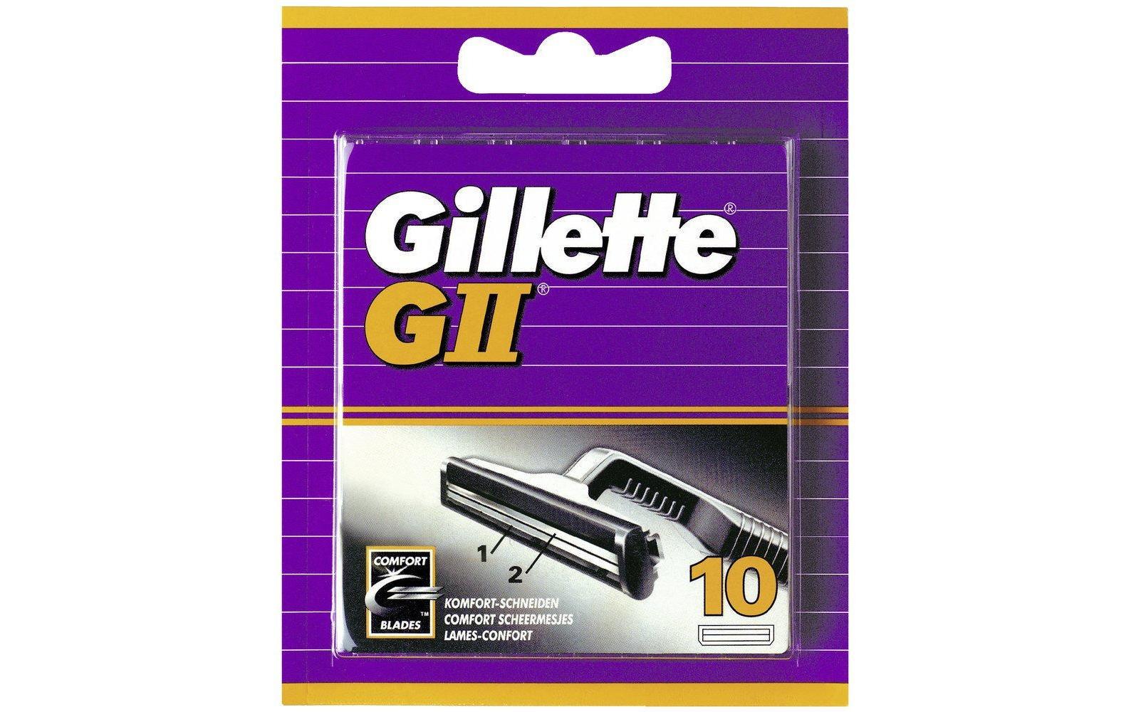 Gillette Klingen GII 10er