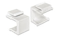 Delock Keystone Jack: Blindeinsatz 4er-Pack weiss