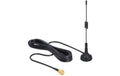 Delock 433Mhz Antenne,3dBi, magn. Standfuss SMA Anschluss, 3m Kabel, 12.4cm