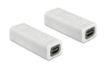 Gender Changer Mini-Displayport, weiss Mini-DP Buchse auf Mini-DP Buchse