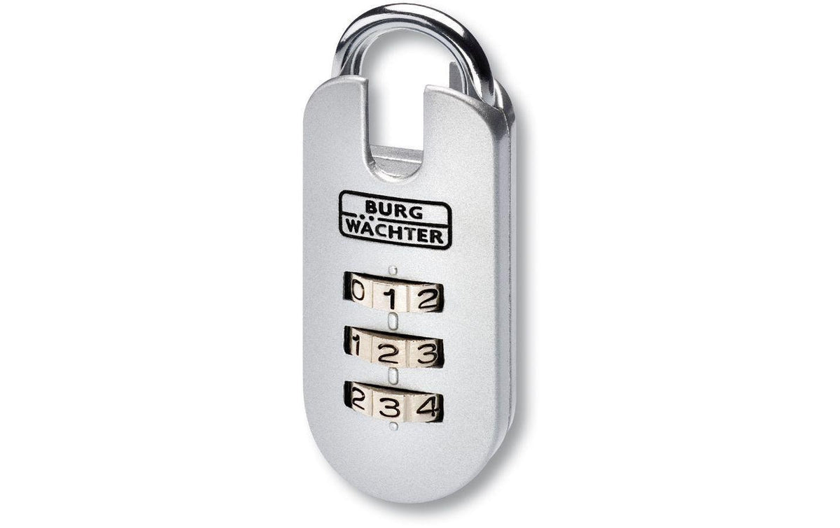 Burgwächter Zahlenschloss "Combi Lock 71" 25mm, 3 Rollen,WxH 11x17.5mm
