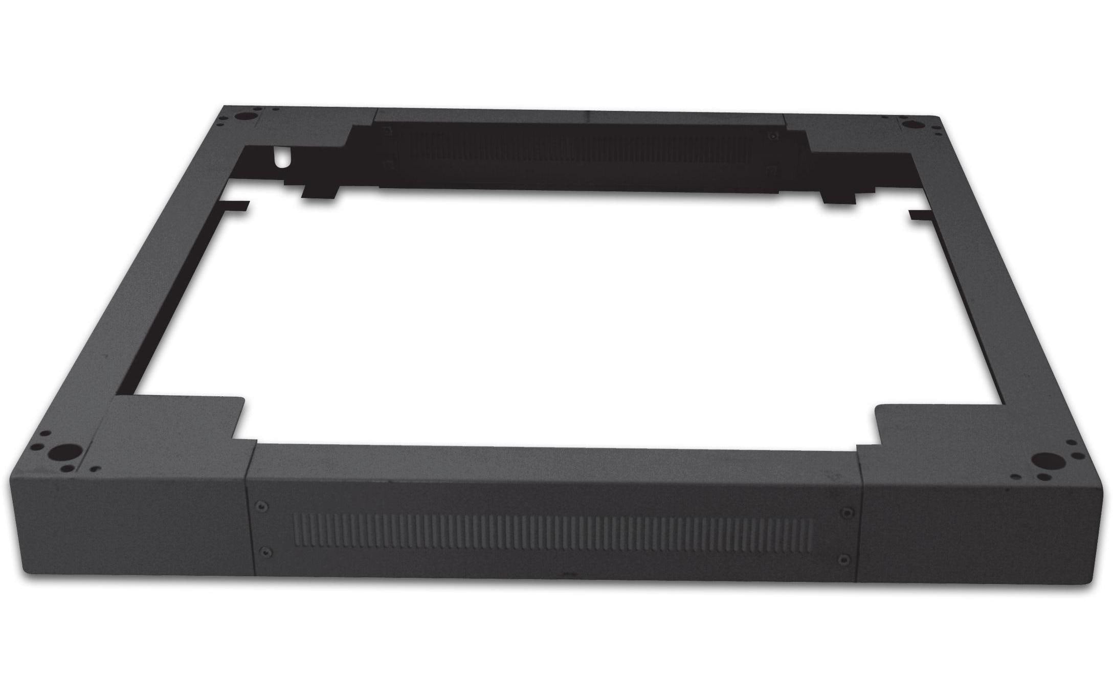 WIREWIN Sockel 600X600 - Aluminum Rahmen 90mm, schwarz