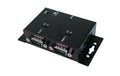 EXSYS EX-1332HMV, USB2.0 zu 2xSeriell RS232 Metallgehäuse,verschraubbar, FTDI Chip