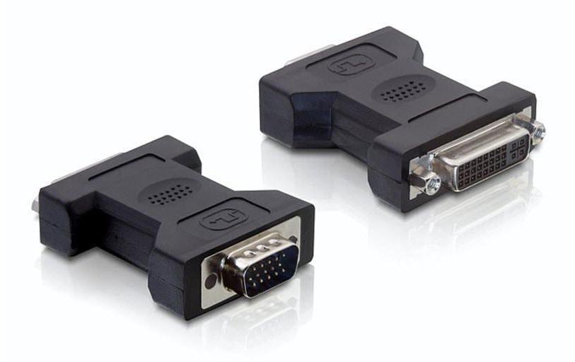 Monitoradapter DVI-I-Buchse zu VGA-Stecker DVI-I Buchse zu VGA Stecker