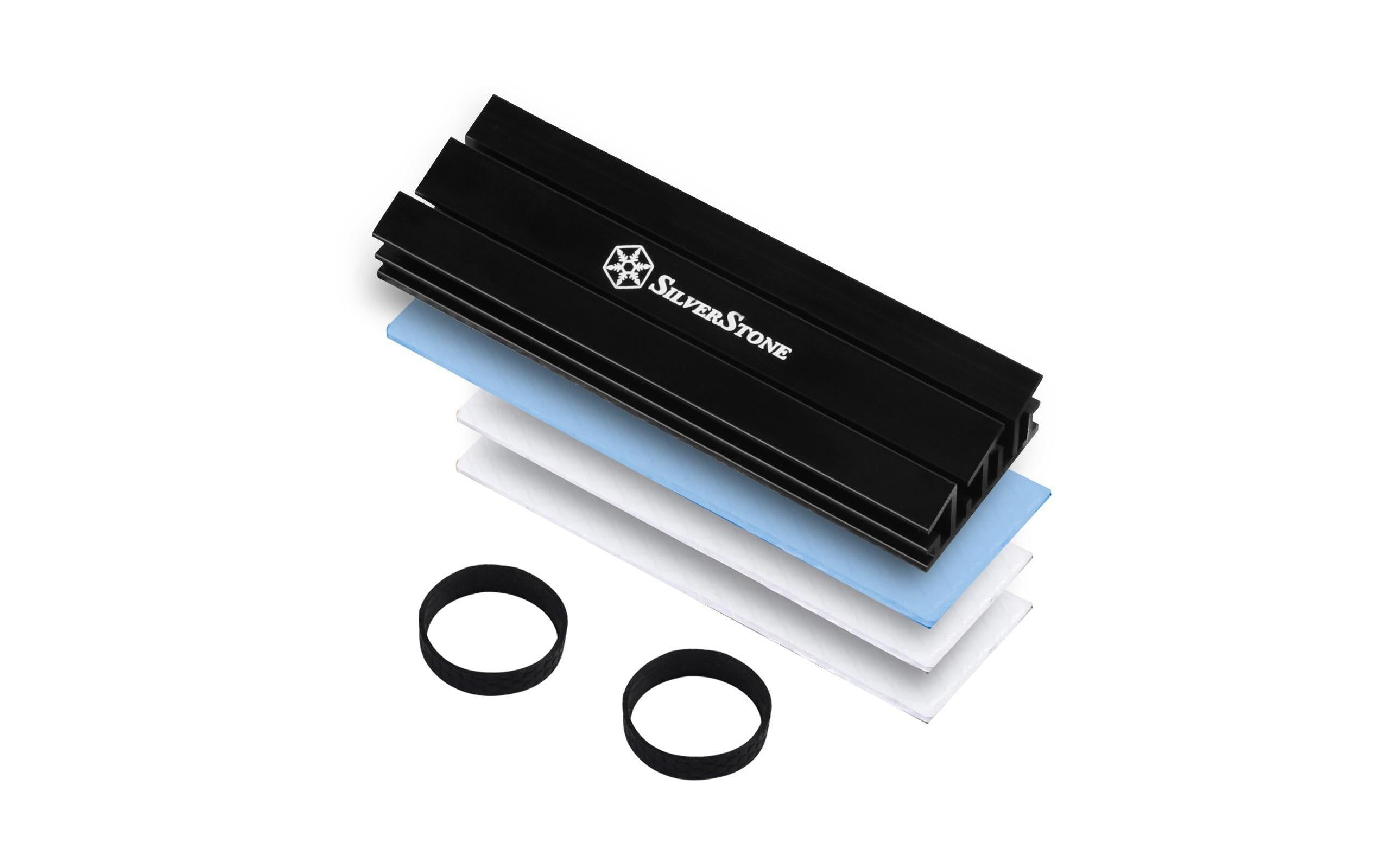 SSD Silverstone, Kühlkörper M.2 Unterstützt 2280-M.2-SSD