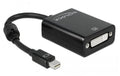 Monitoradapter Mini-Displayport zu DVI bis Full-HD, Farbe:schwarz