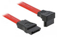 SATA2 Kabel intern, 50cm, 90Grad gewinkelt Kabel wird von der HD nach unten geführt.