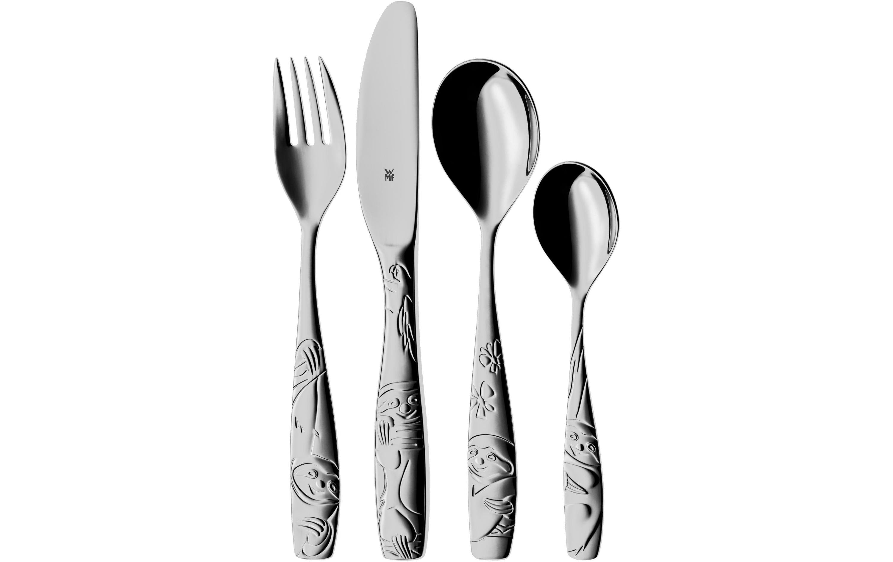 WMF Kinderbesteck 4-teilig FAULTIER 4-teilig