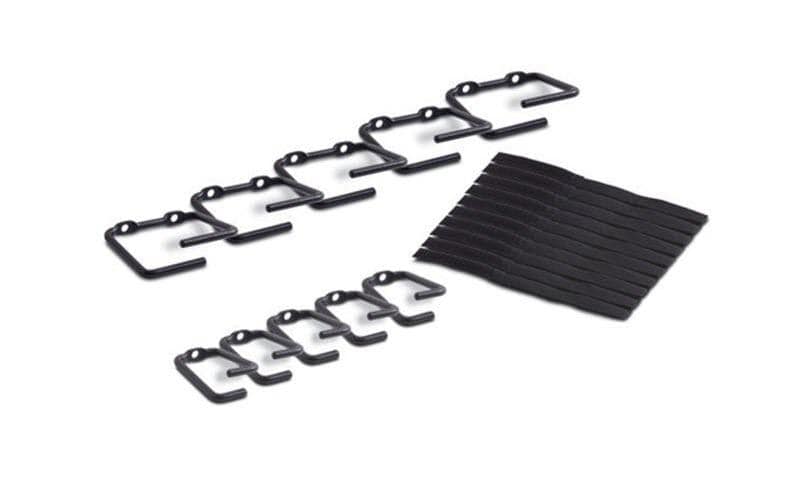 APC NetShelter Kabelbügel AR8113A 5 kleine und 5 grosse Ringe, schwarz