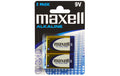 Maxell Batterie 9V 2 Stück vergl. 6LR61, Blister